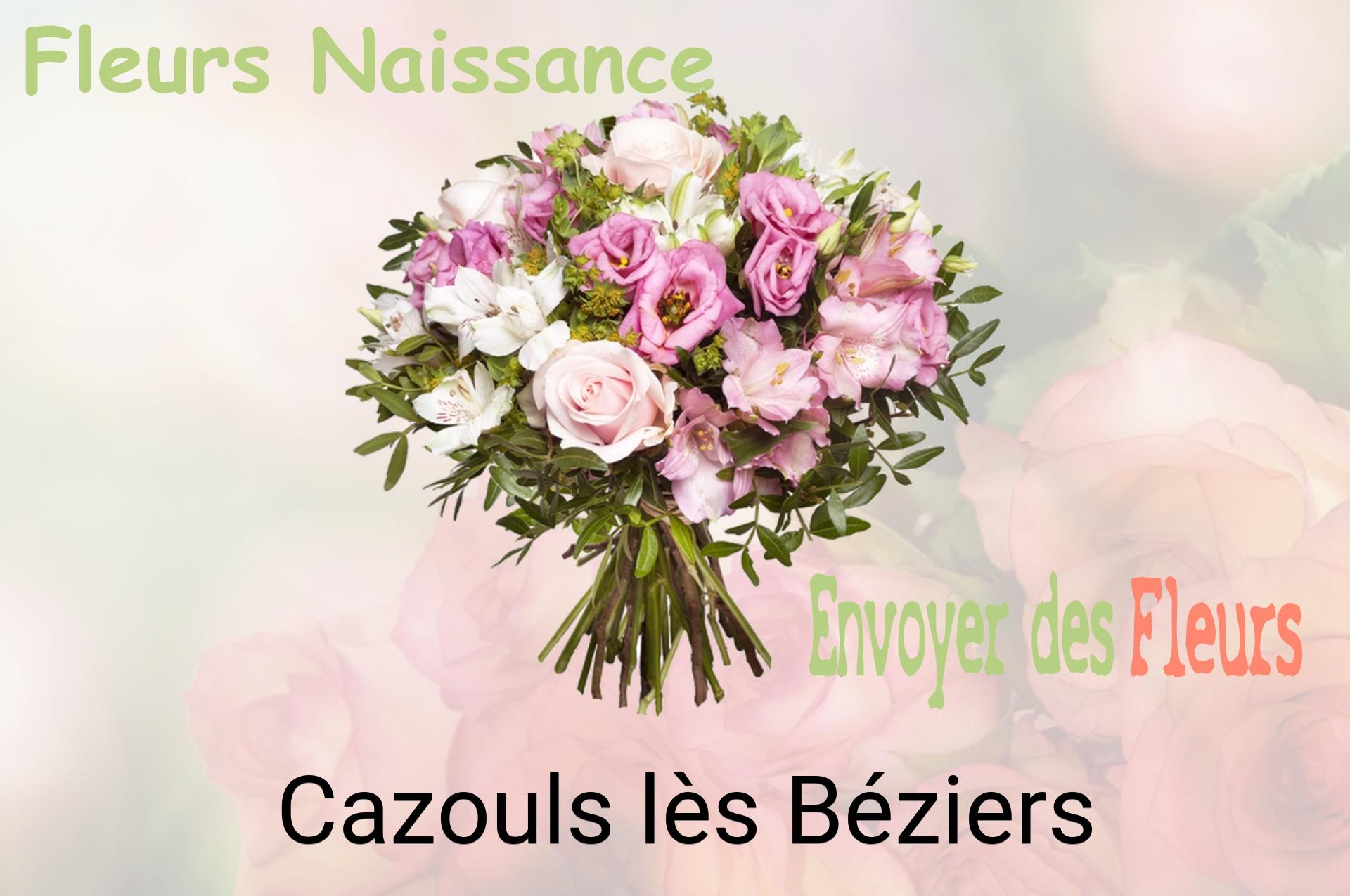 Bouquet de fleurs de naissance livré à Cazouls-lès-Béziers