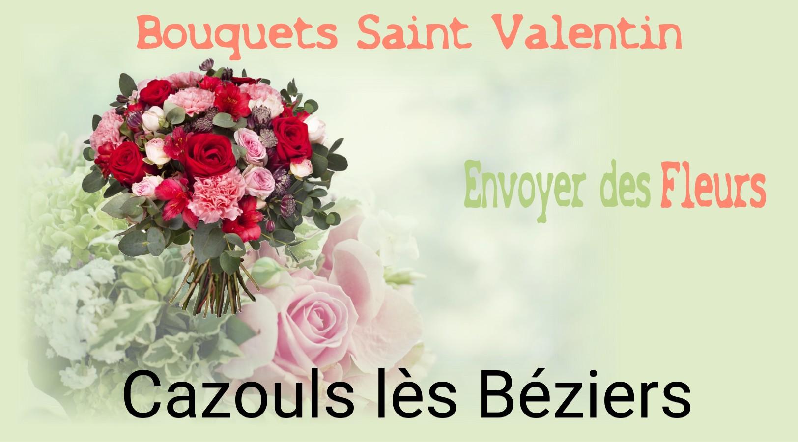 Roses de Saint-Valentin livrées à Cazouls-lès-Béziers